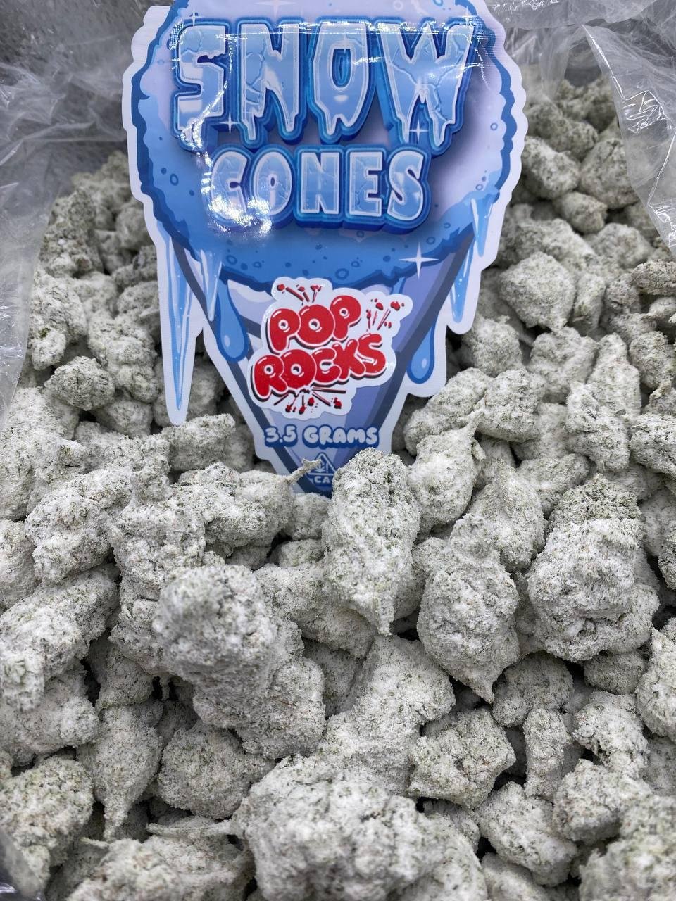 Snow Cone Strain Pop Rocks Ice Caps - Exotic THC Flowers
